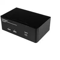 StarTech.com Switch Conmutador KVM de 2 Puertos DisplayPort - 4K 60Hz