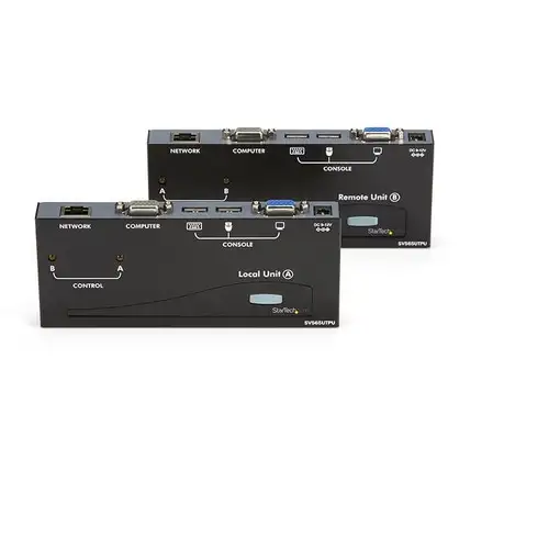 StarTech.com Extensor de Consola KVM por Cat 5 Ethernet (150m) con USB y Vídeo VGA