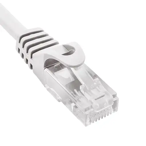 Phasak Cable de Red 100% Cu Cat.6 UTP Sólido Gris 2M