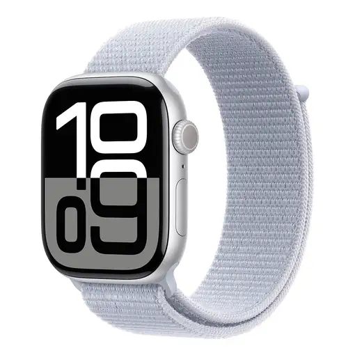 Apple Watch Series 10 OLED 46 mm Digital 416 x 496 Pixeles Pantalla táctil Plata W