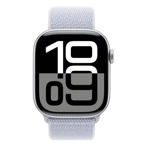 Apple Watch Series 10 OLED 46 mm Digital 416 x 496 Pixeles Pantalla táctil Plata W