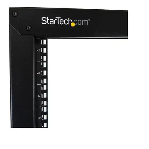 StarTech.com Rack 42U de Marco Abierto de 2 Columnas para Servidores - Rack de Dos