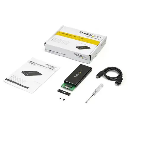 StarTech.com Caja Adaptador M.2 NGFF a USB 3.1 con Carcasa Protectora - Conversor