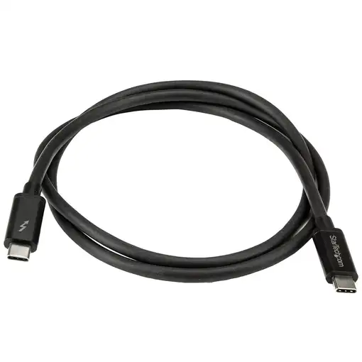 StarTech.com Cable Thunderbolt 3 Pasivo de 1m - 20Gbps - PD 100W - Vídeo 4K