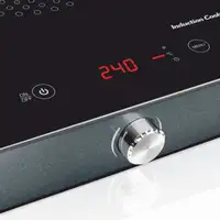 Haeger HP-IND.002A hobs Negro, Gris Encimera Con placa de inducción 1 zona(s)