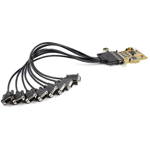 StarTech.com Tarjeta Adaptadora PCI Express Serie de 8 Puertos RS232