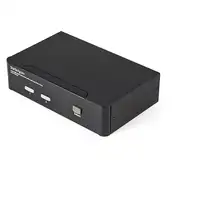 StarTech.com Conmutador Switch KVM 2 puertos HDMI con Hub Concentrador USB 2.0