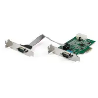 StarTech.com Tarjeta Adaptadora Serie PCI Express RS232 de 2 Puertos