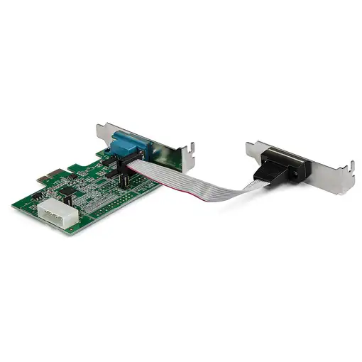 StarTech.com Tarjeta Adaptadora Serie PCI Express RS232 de 2 Puertos