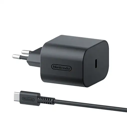 Nintendo 10015096 cargador de dispositivo móvil Consola de juegos portátil Negro Nintendo 10015096 cargador de dispositivo móvil Consola de juegos portátil Negro