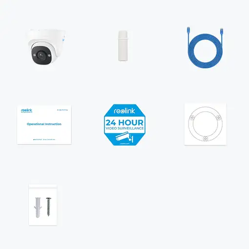 Reolink P324 Almohadilla Cámara de seguridad IP Interior y exterior 2880 x 1616