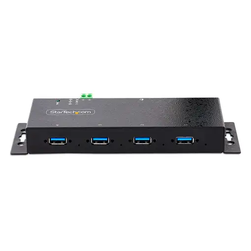 StarTech.com Hub Industrial USB 3.0 de 5Gbps de 4 Puertos - Concentrador USB