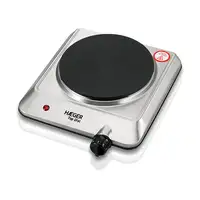 Haeger HP-01S.014A hobs Acero inoxidable Encimera Hornillo eléctrico