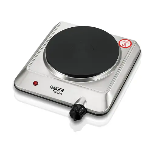 Haeger HP-01S.014A hobs Acero inoxidable Encimera Hornillo eléctrico