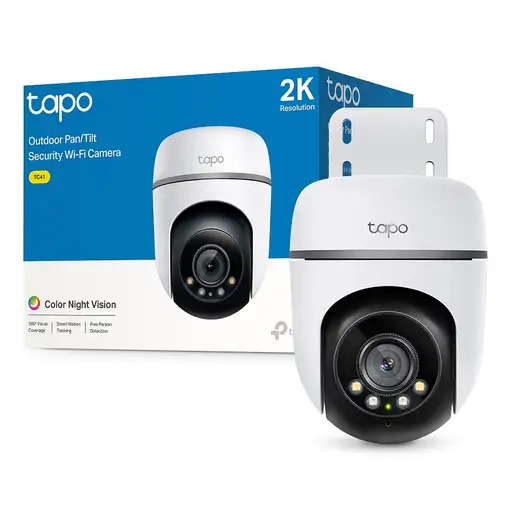 TP-Link Tapo TC41 V2 Esférico Cámara de seguridad IP Interior y exterior