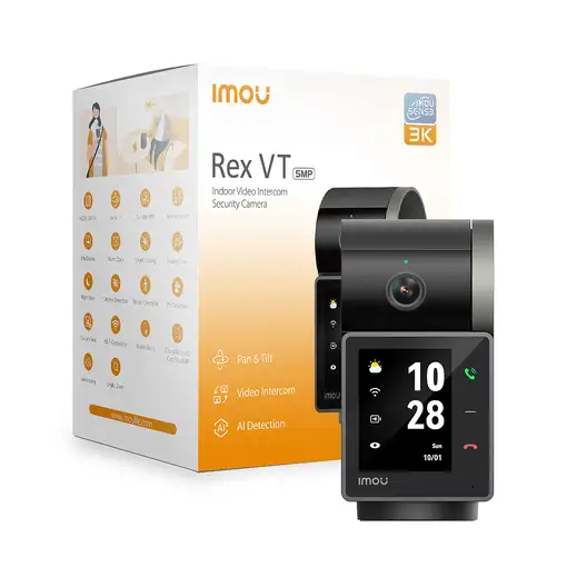 Imou Rex VT Pro Cámara de seguridad IP Interior 2880 x 1620 Pixeles