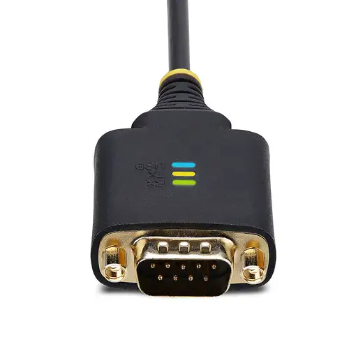StarTech.com 2P6FFC-USB-SERIAL cambiador de género para cable USB-A 2 x DB-9 RS-23