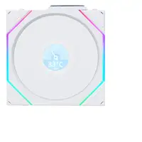 Lian Li Uni Fan TL120 LCD Wireless Carcasa del ordenador Ventilador 12 cm Blanco 1