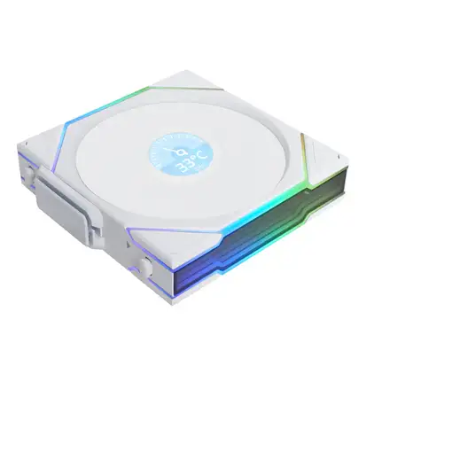 Lian Li Uni Fan TL120 LCD Wireless Carcasa del ordenador Ventilador 12 cm Blanco 1