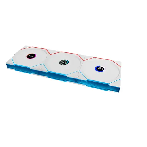 Lian Li Uni Fan TL120 LCD Wireless Carcasa del ordenador Ventilador 12 cm Blanco 1