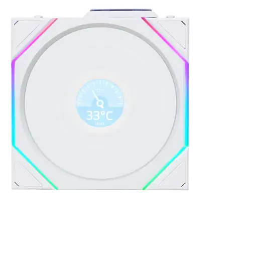 Lian Li Uni Fan TL120 LCD Wireless Carcasa del ordenador Ventilador 12 cm Blanco 1
