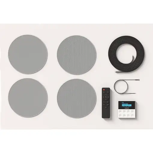 Fonestar KS-WALL-4 sistema de audio para el hogar Minicadena de música para uso do