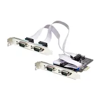 StarTech.com Tarjeta Serie PCI Express de 4 Puertos DB9 - Serial RS232/RS422/RS485