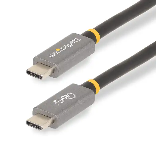 StarTech.com Cable USB4 de 1m - Cable USB-C Certificado USB-IF 40Gbps - Cable USB