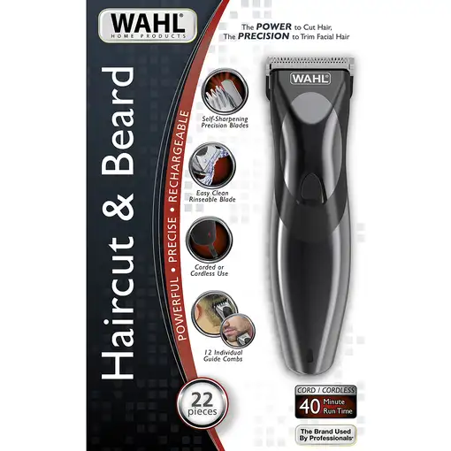 Wahl 9639-816 cortadora de pelo y maquinilla Negro Níquel-metal hidruro (NiMH)