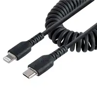 StarTech.com Cable de 50cm USB-C a Lightning MFi, Cable USB Tipo C