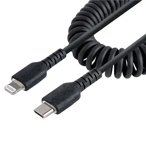 StarTech.com Cable de 50cm USB-C a Lightning MFi, Cable USB Tipo C