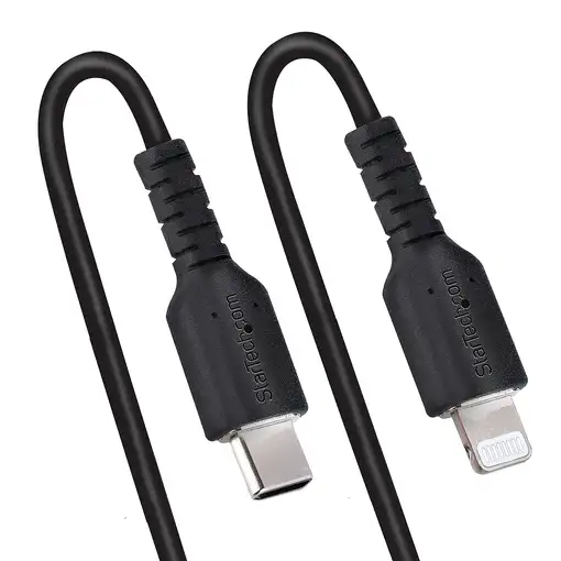 StarTech.com Cable de 50cm USB-C a Lightning MFi, Cable USB Tipo C