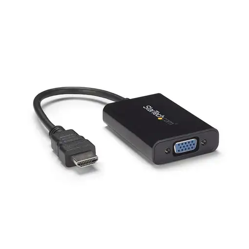 StarTech.com Cable Adaptador Externo Conversor de Vídeo y Audio HDMI a VGA