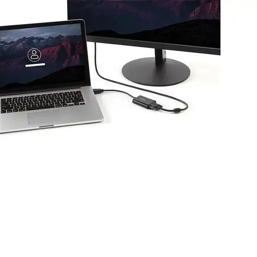 StarTech.com Cable Adaptador Externo Conversor de Vídeo y Audio HDMI a VGA