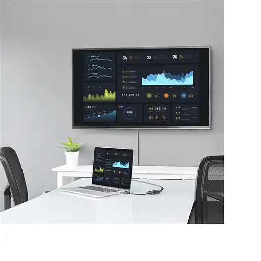 StarTech.com Cable Adaptador Externo Conversor de Vídeo y Audio HDMI a VGA