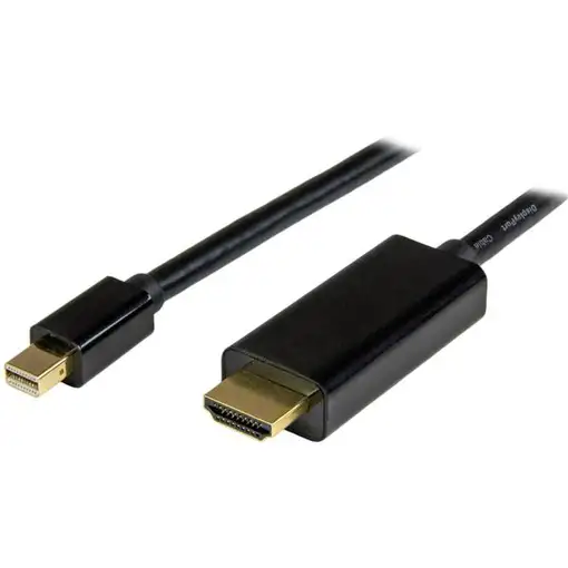 StarTech.com Cable Conversor Mini DisplayPort a HDMI de 1m - Negro - Ultra HD
