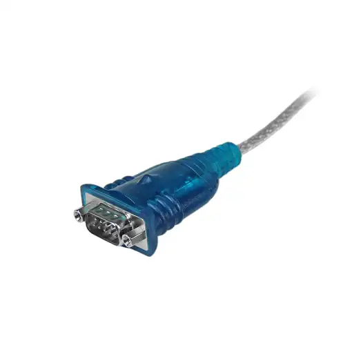 StarTech.com Cable Adaptador USB a Serie RS232 de 1 Puerto Serial DB9