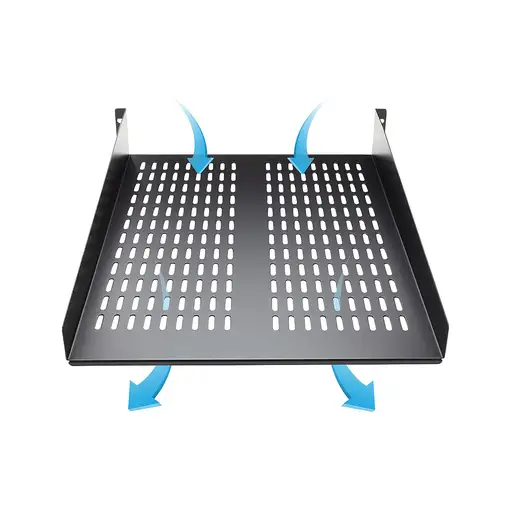 StarTech.com Estante Bandeja Ventilado para Armario Rack Universal Servidores 2U