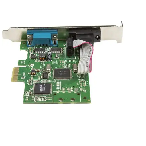 StarTech.com Tarjeta Serie PCI Express de 2 Puertos DB9 RS232 con UART 16C1050 - A