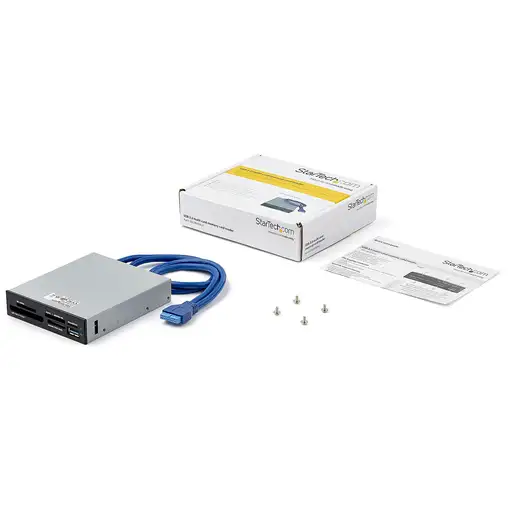 StarTech.com Lector Interno USB 3.0 para Tarjetas Memoria Flash con Soporte