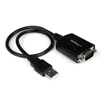 StarTech.com Cable 0,3m USB a Puerto Serie Serial RS232 DB9