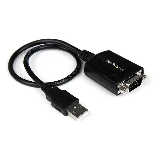 StarTech.com Cable 0,3m USB a Puerto Serie Serial RS232 DB9