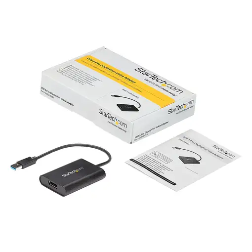 StarTech.com Adaptador USB 3.0 a DisplayPort - 4K 30Hz - Adaptador de Vídeo