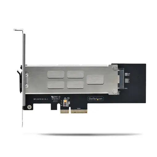 StarTech.com Tarjeta PCIe x4 a SSD NVMe M.2 - Rack Móvil Backplane con Bandeja