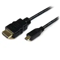 StarTech.com Cable de 2m Micro HDMI a HDMI con Ethernet - Vídeo de 4K a 30Hz
