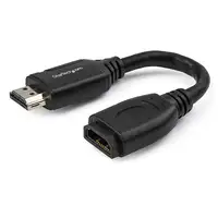 StarTech.com Cable de 15cm de Extensión Alargador HDMI 2.0 de Alta Velocidad