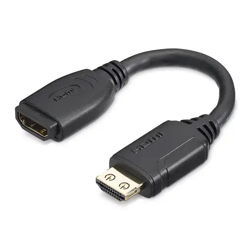 StarTech.com Cable de 15cm de Extensión Alargador HDMI 2.0 de Alta Velocidad