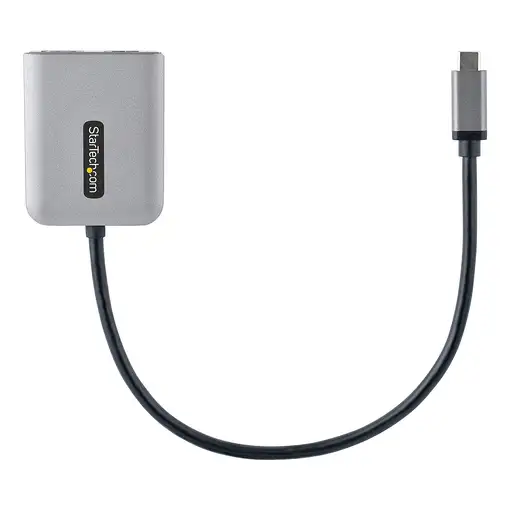 StarTech.com Adaptador USB-C a HDMI Doble - Hub MST USB Tipo C - Divisor Extensor