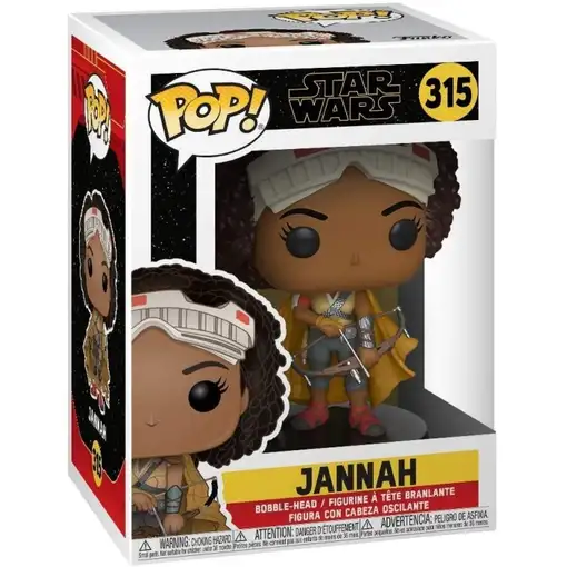 Funko Pop! Star Wars El ascenso de Skywalker Jannah Modelo 315 | 39884