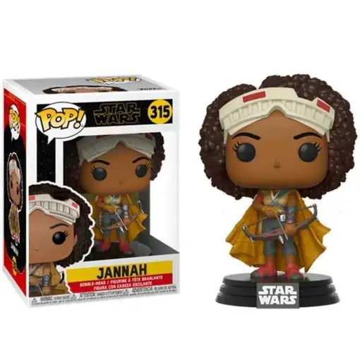 Funko Pop! Star Wars El ascenso de Skywalker Jannah Modelo 315 | 39884